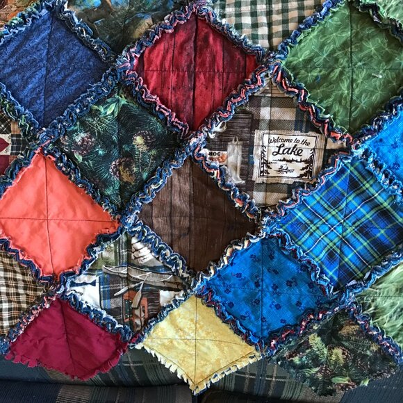 Patchwork, Bleaching, Painting, Stitching, Splicing = MY UPCYCLING LIFE! - Picture 15 of 16